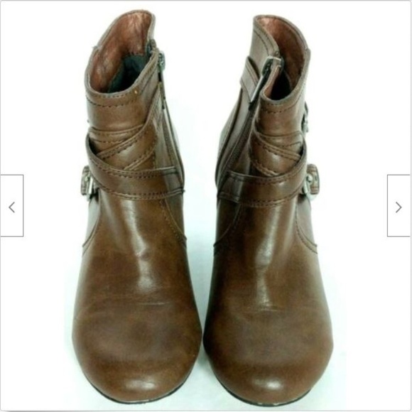 Steve Madden Women's Viccee Brown Leather Boots 7M - Picture 5 of 8